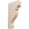 Ekena Millwork 1 3/4"W x 4 1/2"D x 9"H Large Dearborn Wood Corbel, Alder CORW02X09X05DRAL - alternate 1